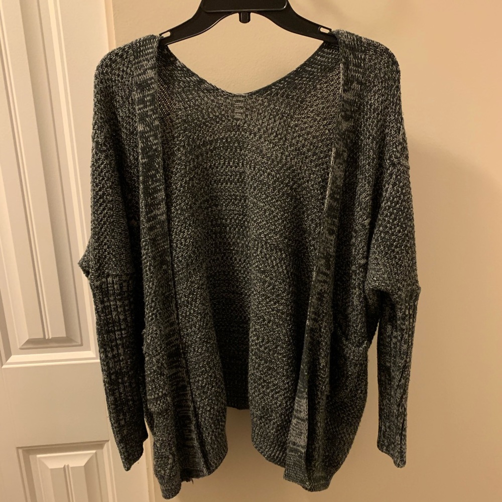 Grey cardigan